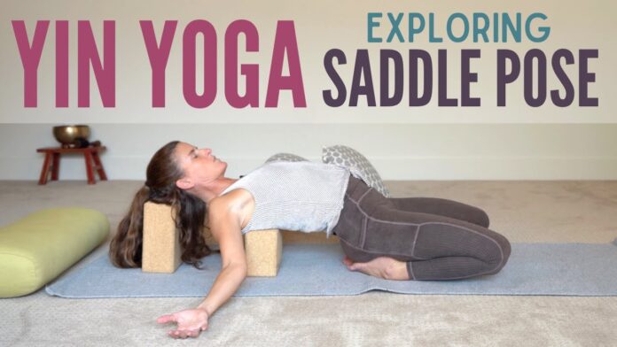 Yin Yoga Saddle Pose